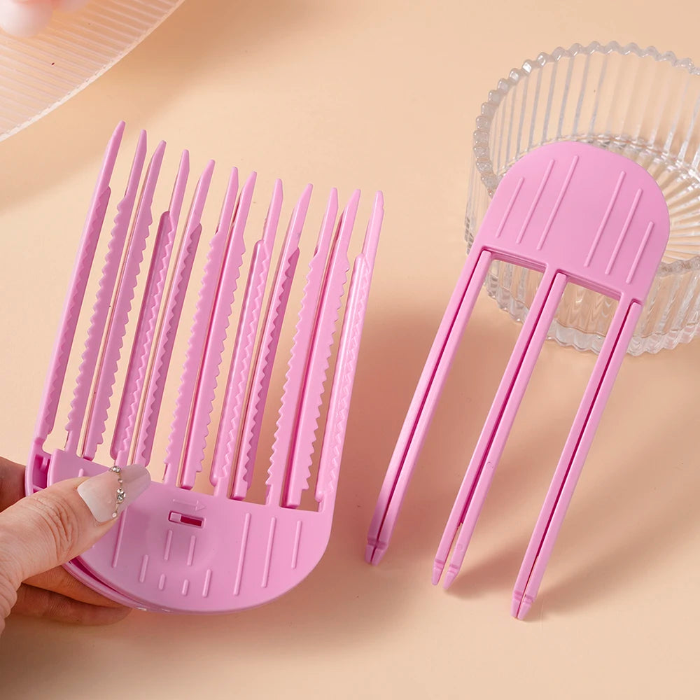 Fluffy Hairpin Curling Bangs Barrette Hair Roots Volumizing Hair Clips Women Curling Fixed Shape Clip Fashion Volume Hair Roller